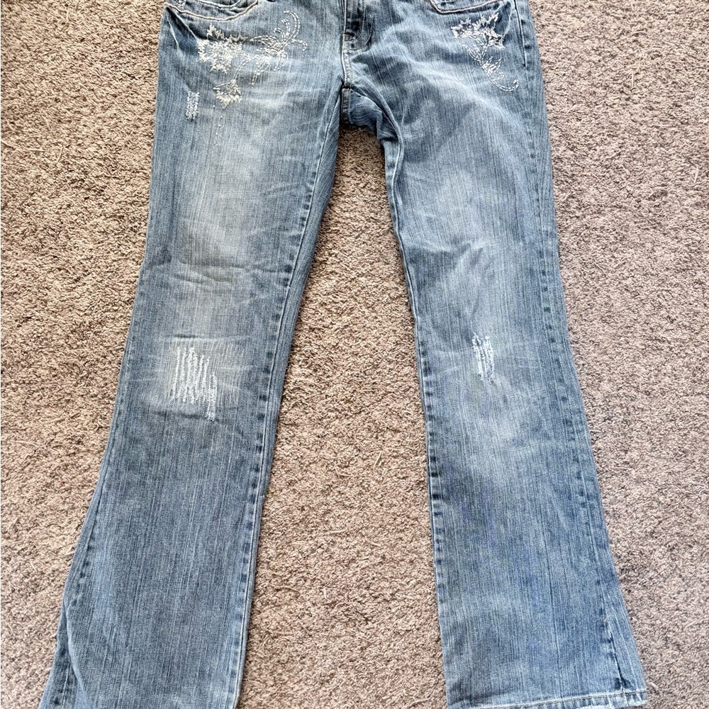American Eagle Outfitters Light Blue Boot Cut Jeans